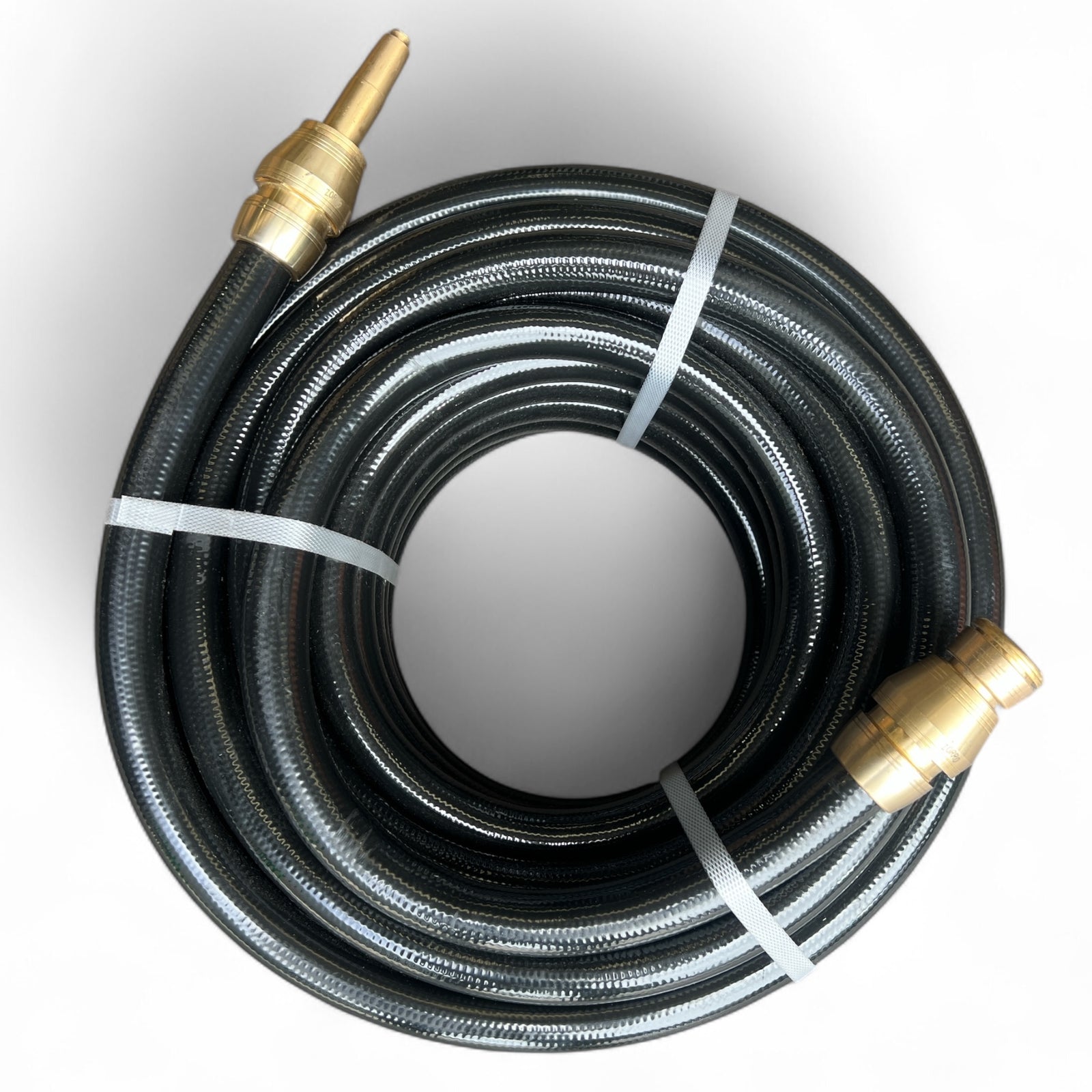 Heavy Duty Water Hose 19mm x 50m with Brass Fitting Set Clearance Stock