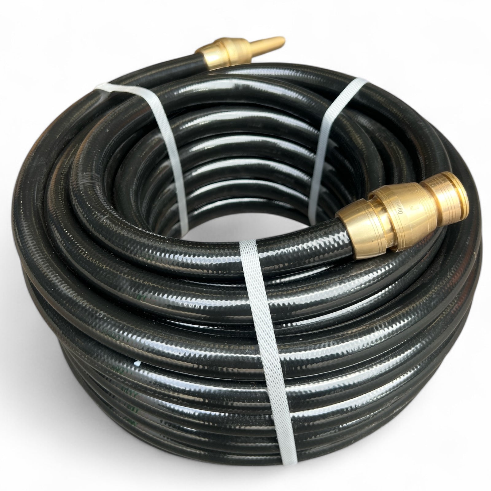 Heavy Duty Water Hose 19mm x 50m with Brass Fitting Set Clearance Stock