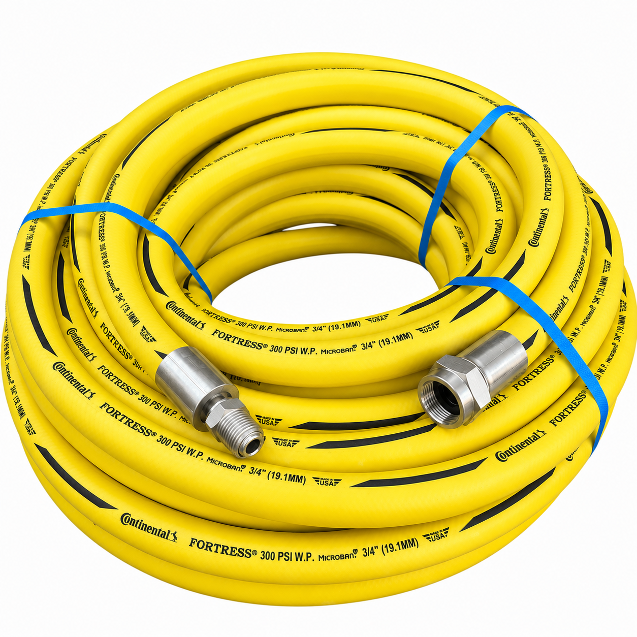 Continental Fortress High Temp Hose Ss or Brass Fittings Assembly