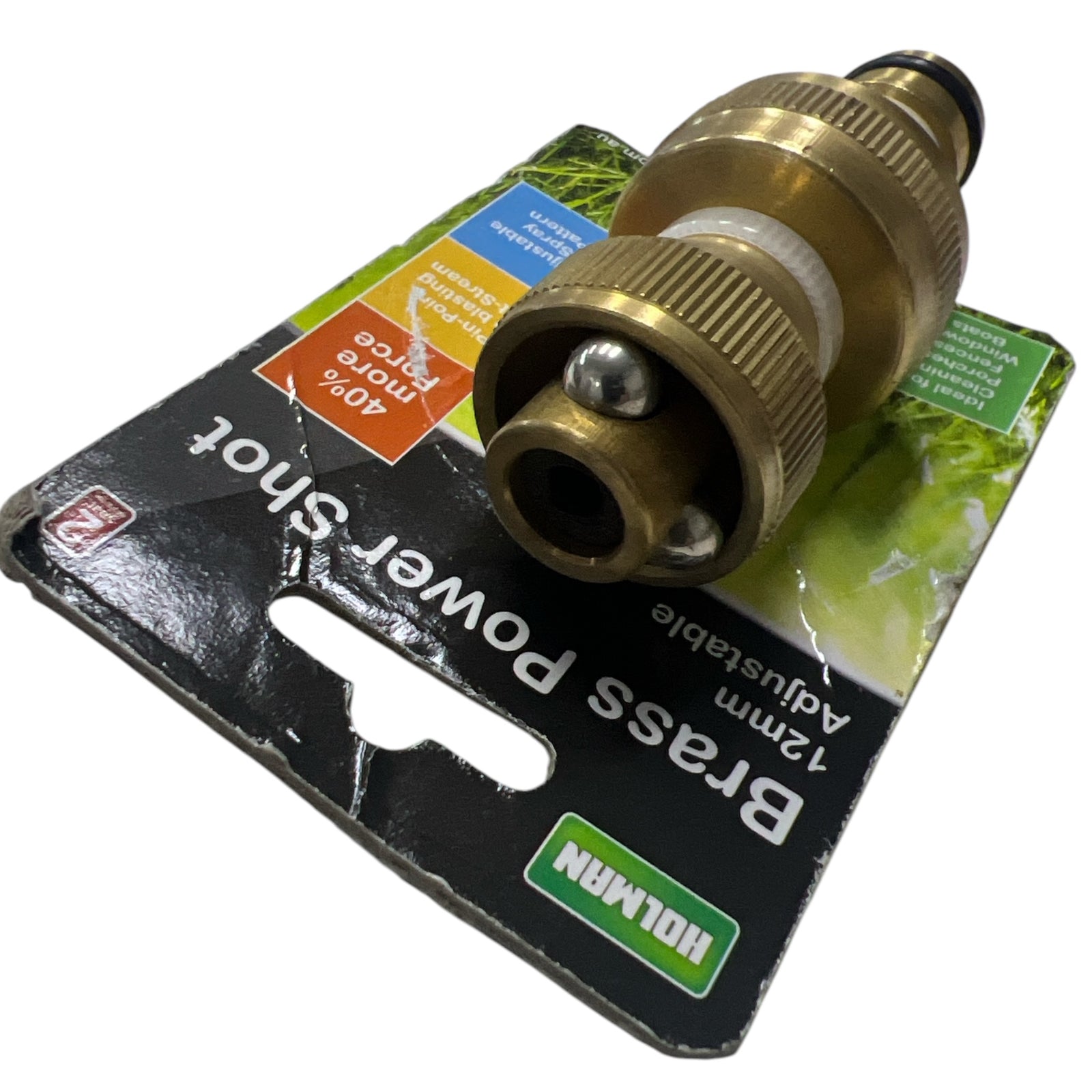 Holman Brass Power shot Nozzle 12mm