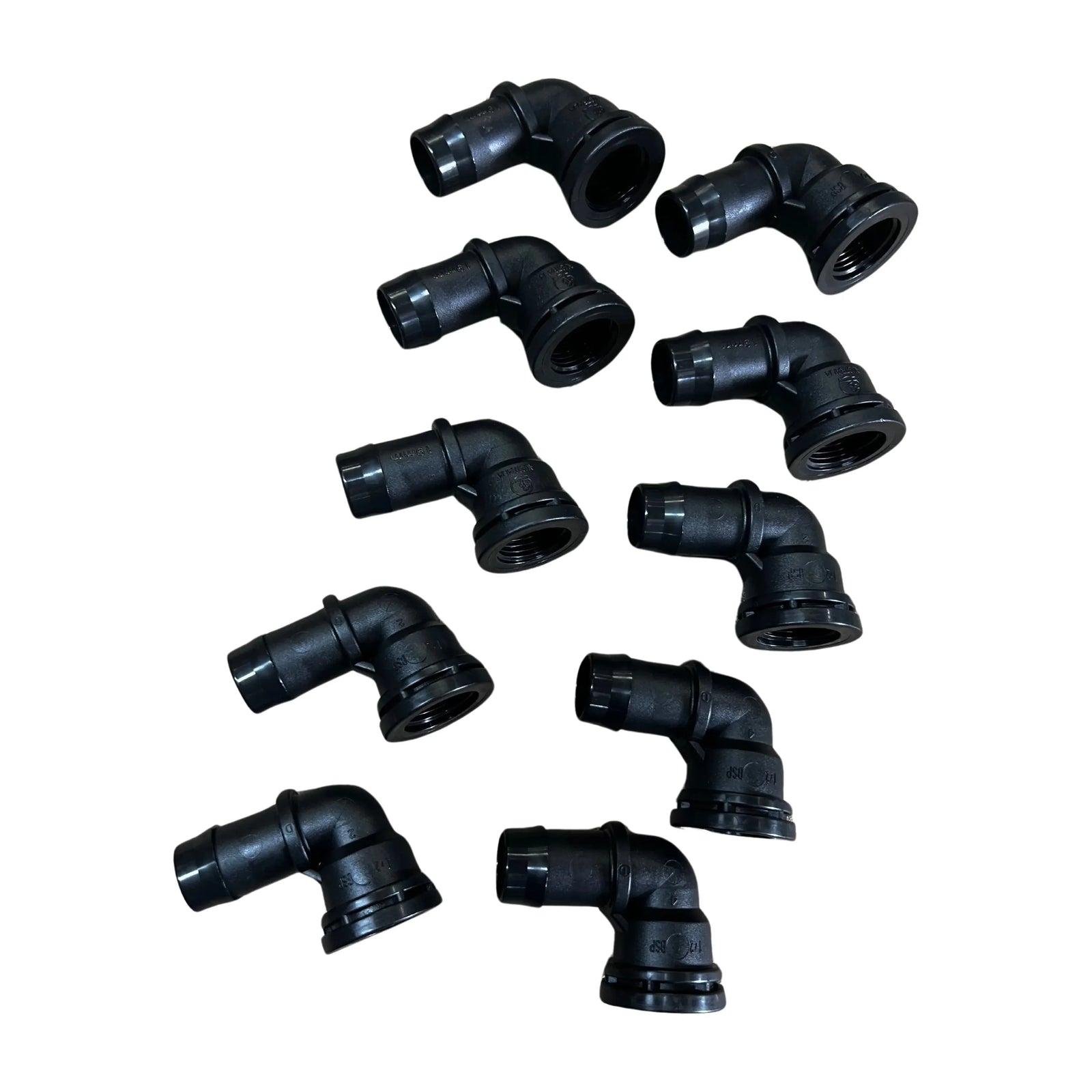 Antelco 19mm Barbed Elbow with 1/2" Female BSP Thread for Poly Pipe