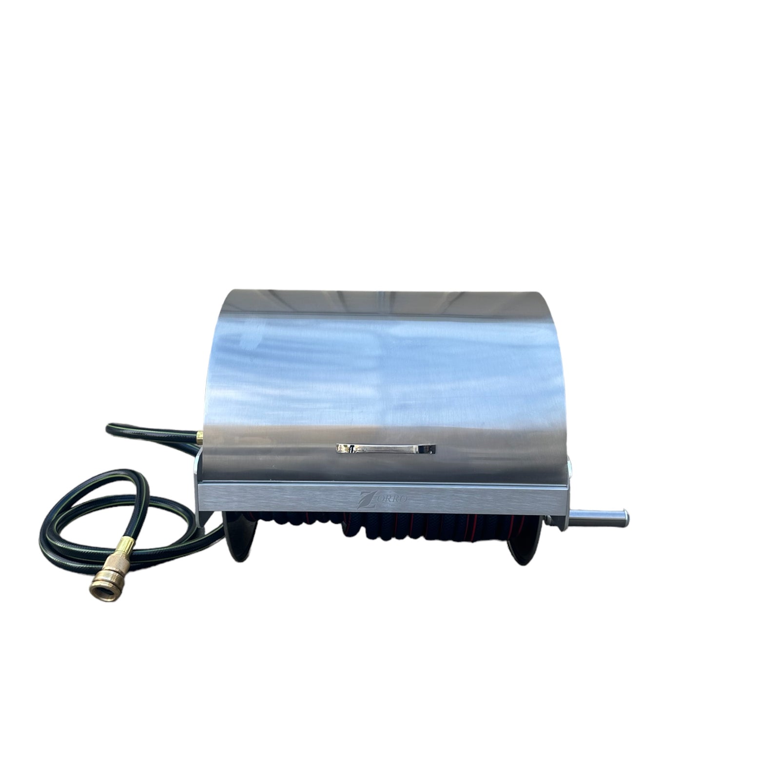 OZFLEX Garden Hose with ZORRO Mountable Reel with Lid Bundle 12mm