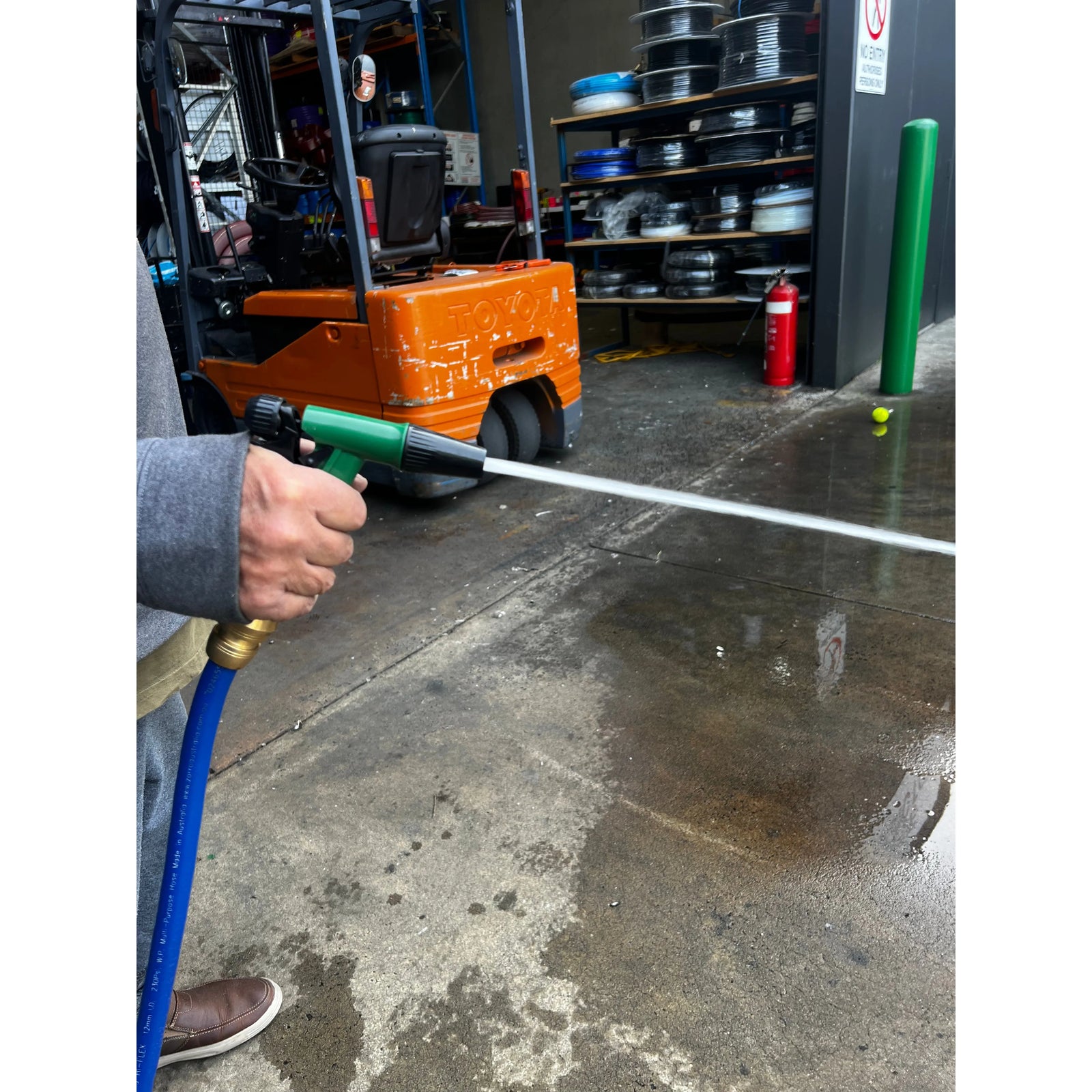 High Pressure Water Spray Power-Jet Gun 1/2”