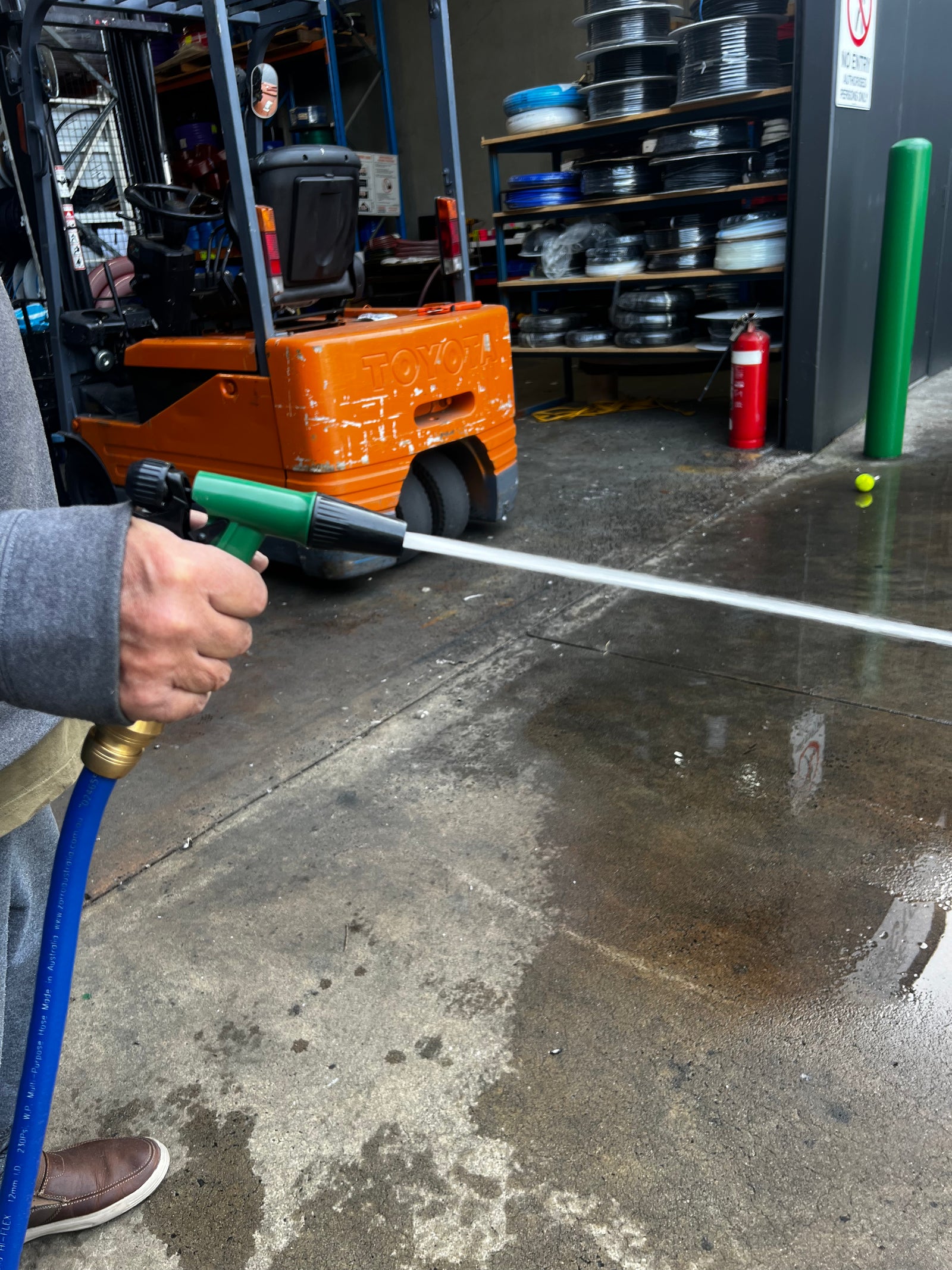 High Pressure Water Spray Power-Jet Gun 1/2”