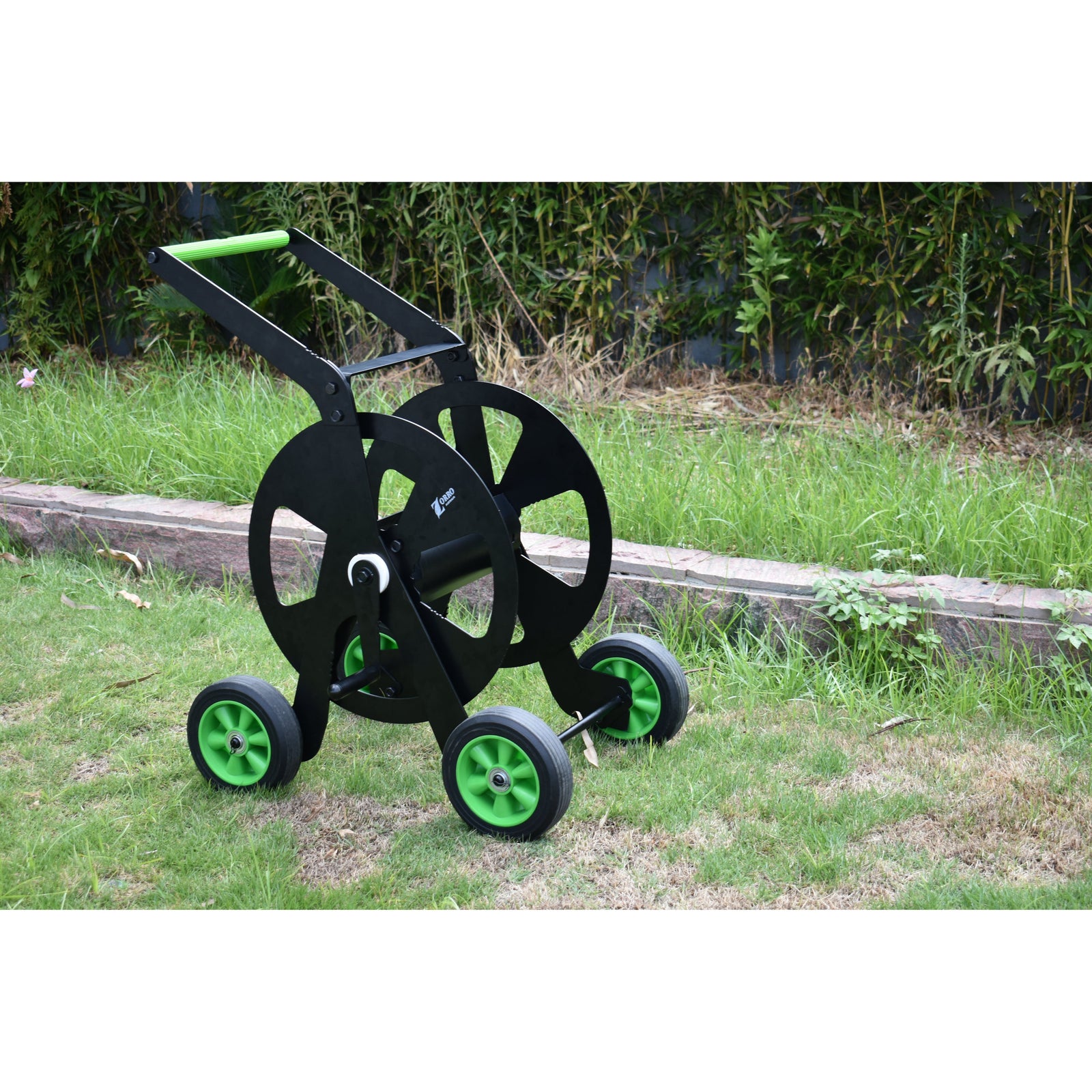ZORRO Pro Industrial 4 Wheel Hose Trolley