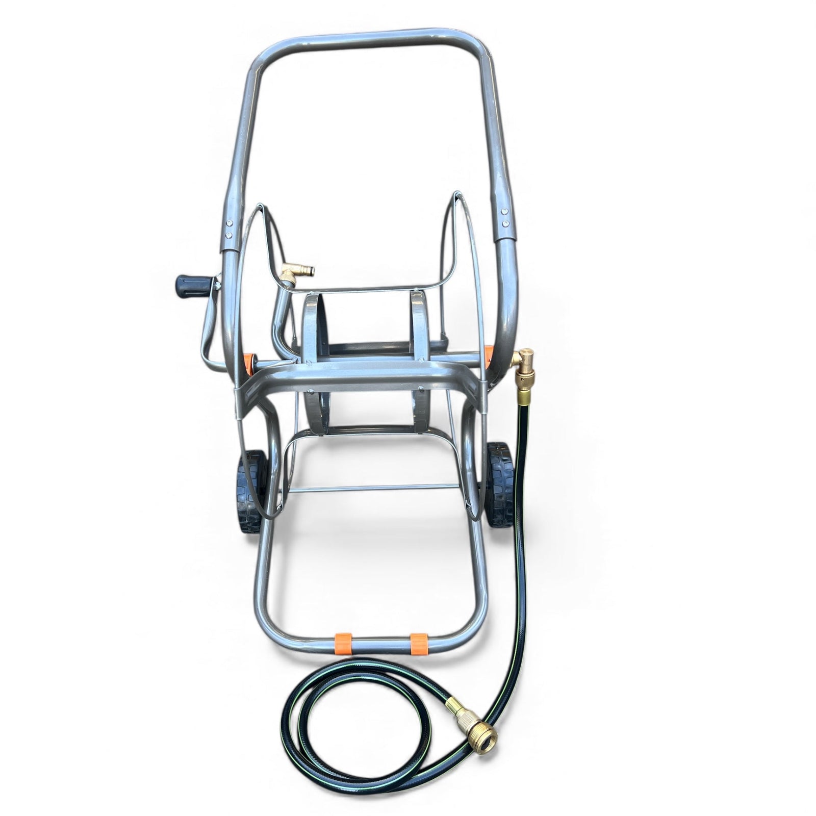 Aifa Steel 2 Wheel Hose Cart with extension Hose 12mm - Hose Factory