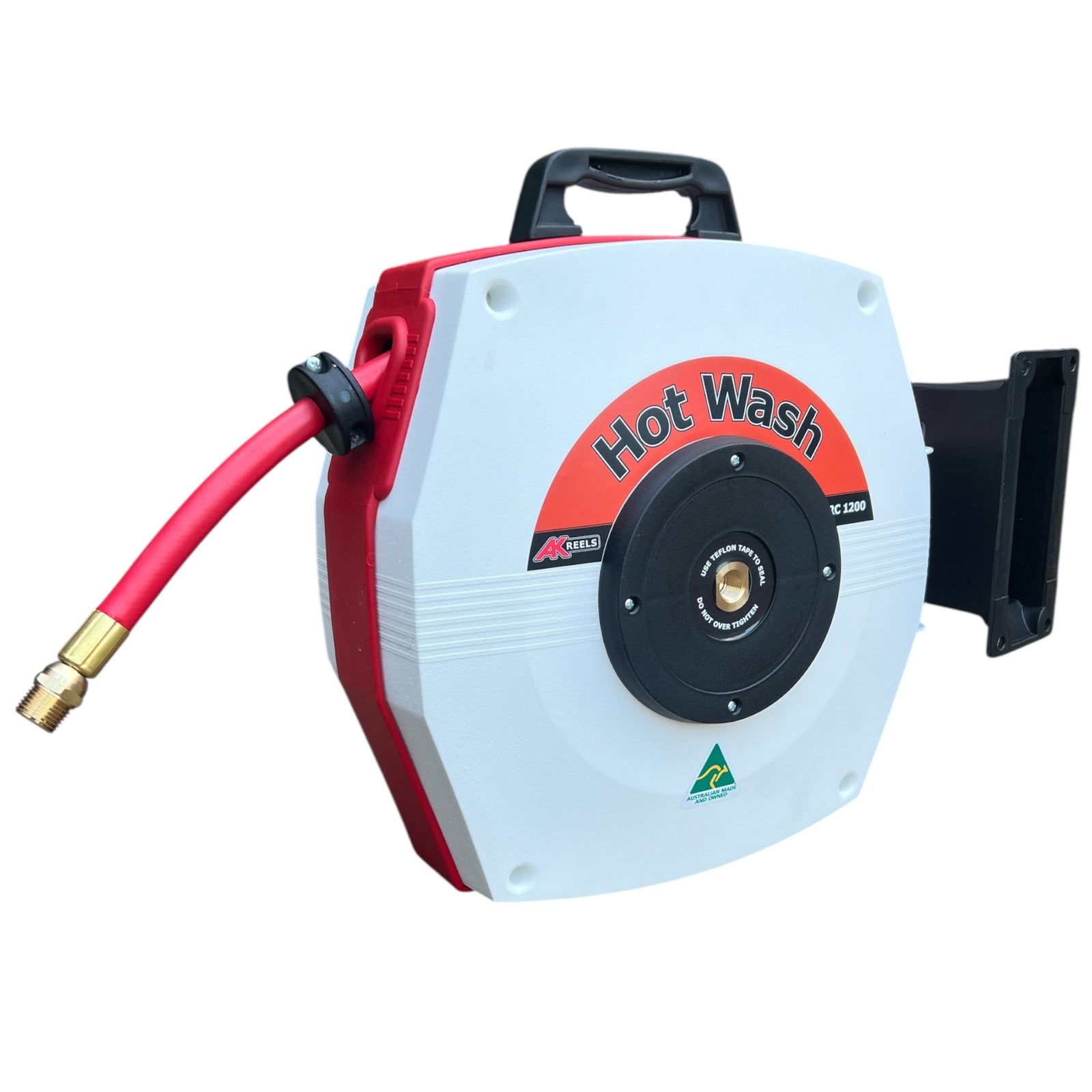 AK REELS Hot Wash Auto Retractable Hose Reel 12mm x 15mt - Hose Factory