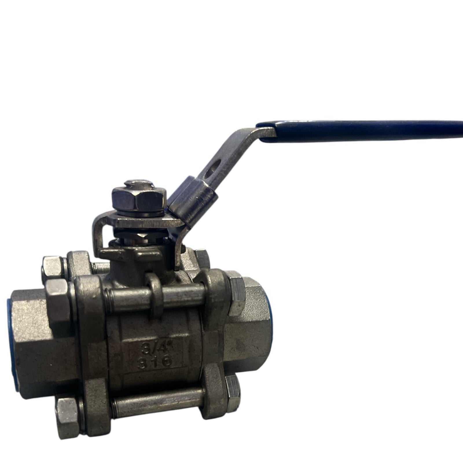 ARITA Ball Valve SS 3 Piece Full Bore with Locking Device CLEARANCE - Hose Factory