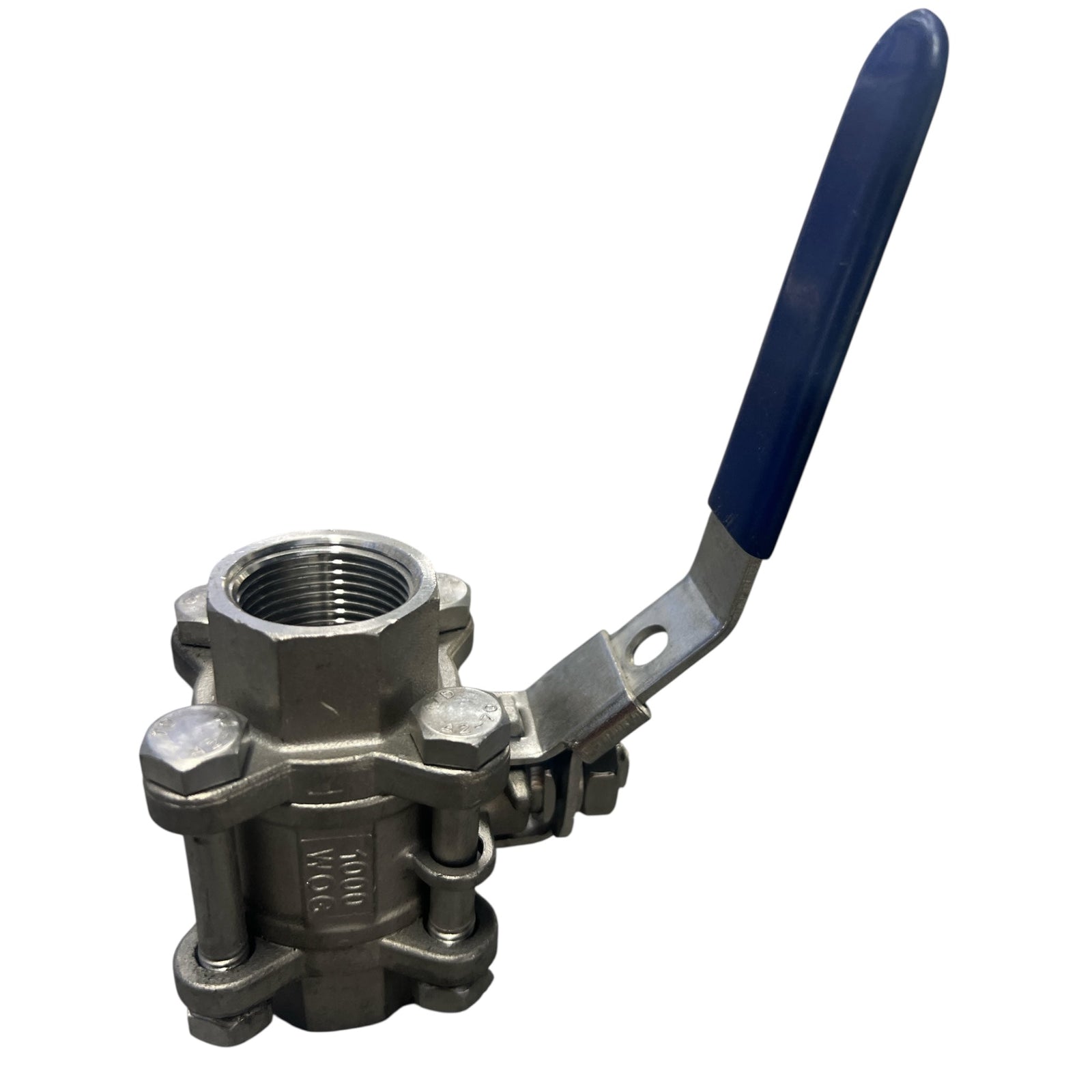 ARITA Ball Valve SS 3 Piece Full Bore with Locking Device CLEARANCE - Hose Factory