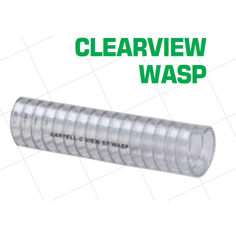 BARFELL Clearview Wasp Helix Suction and Delivery Hose - Hose Factory