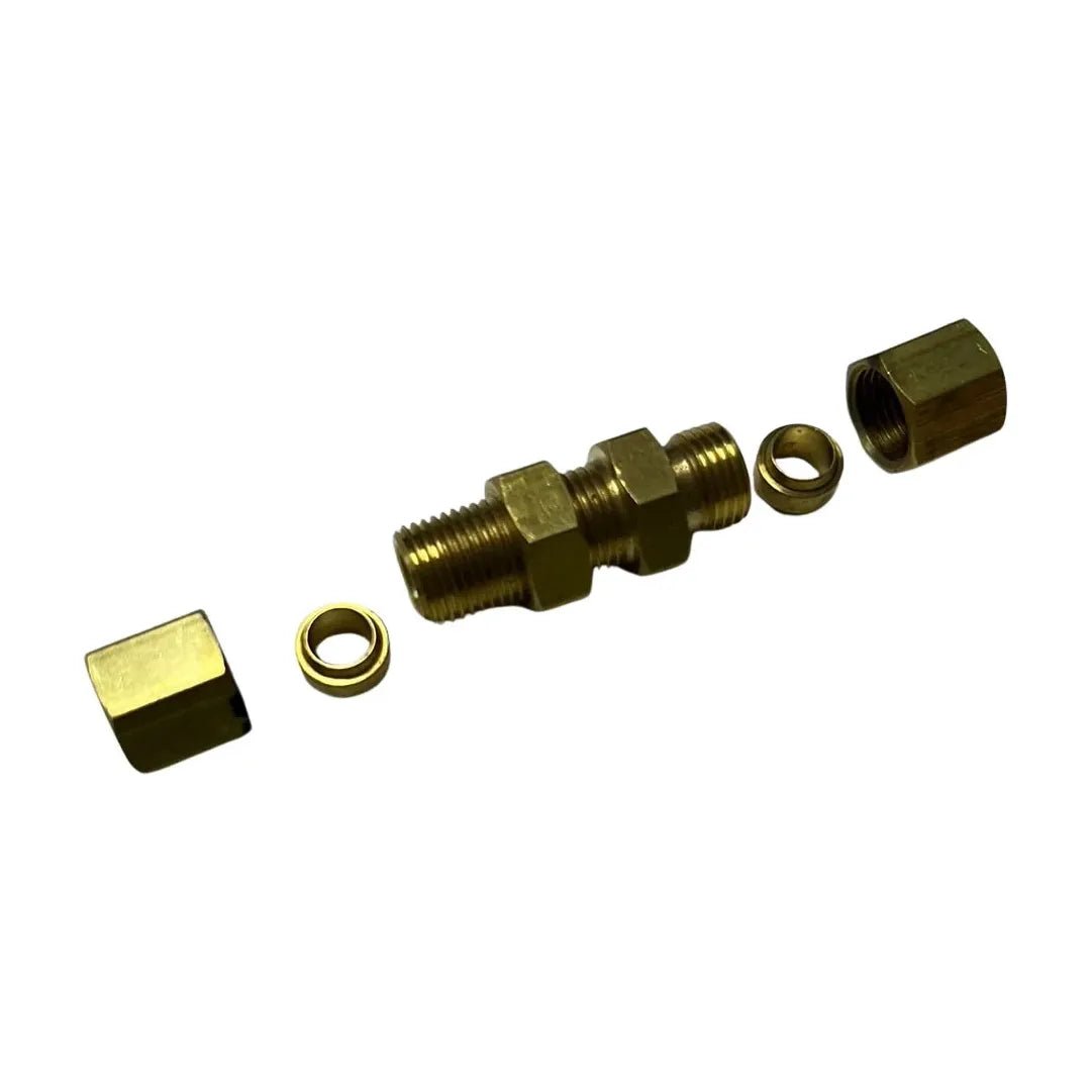 Bulkhead Union Compression & Tube Fitting - Hose Factory
