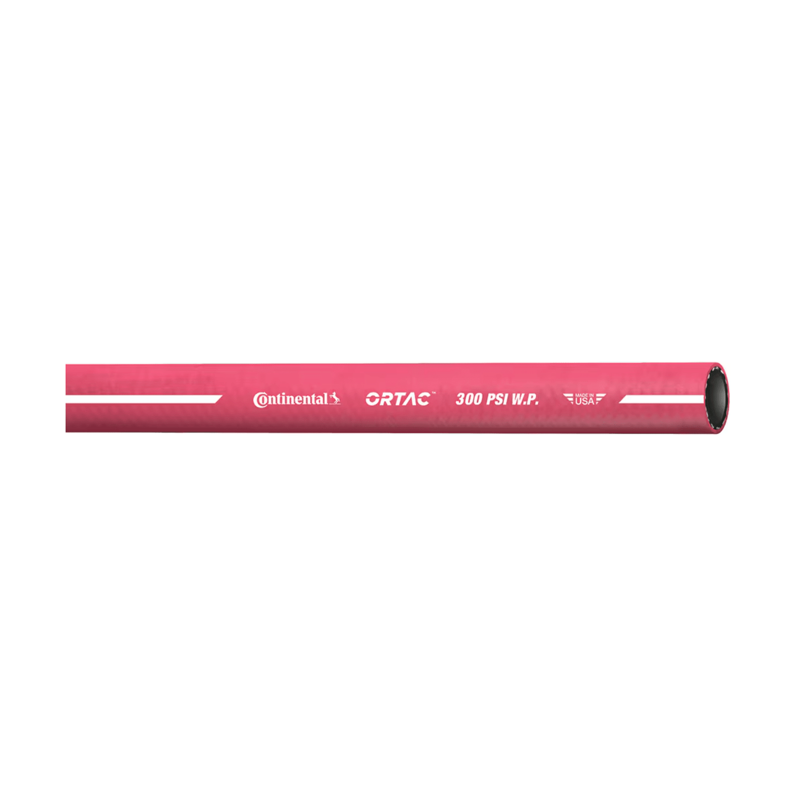 CONTINENTAL Ortac Oil Resistant NBR Multi-purpose Hose RED color with 300 PSI W.P. printed on it
