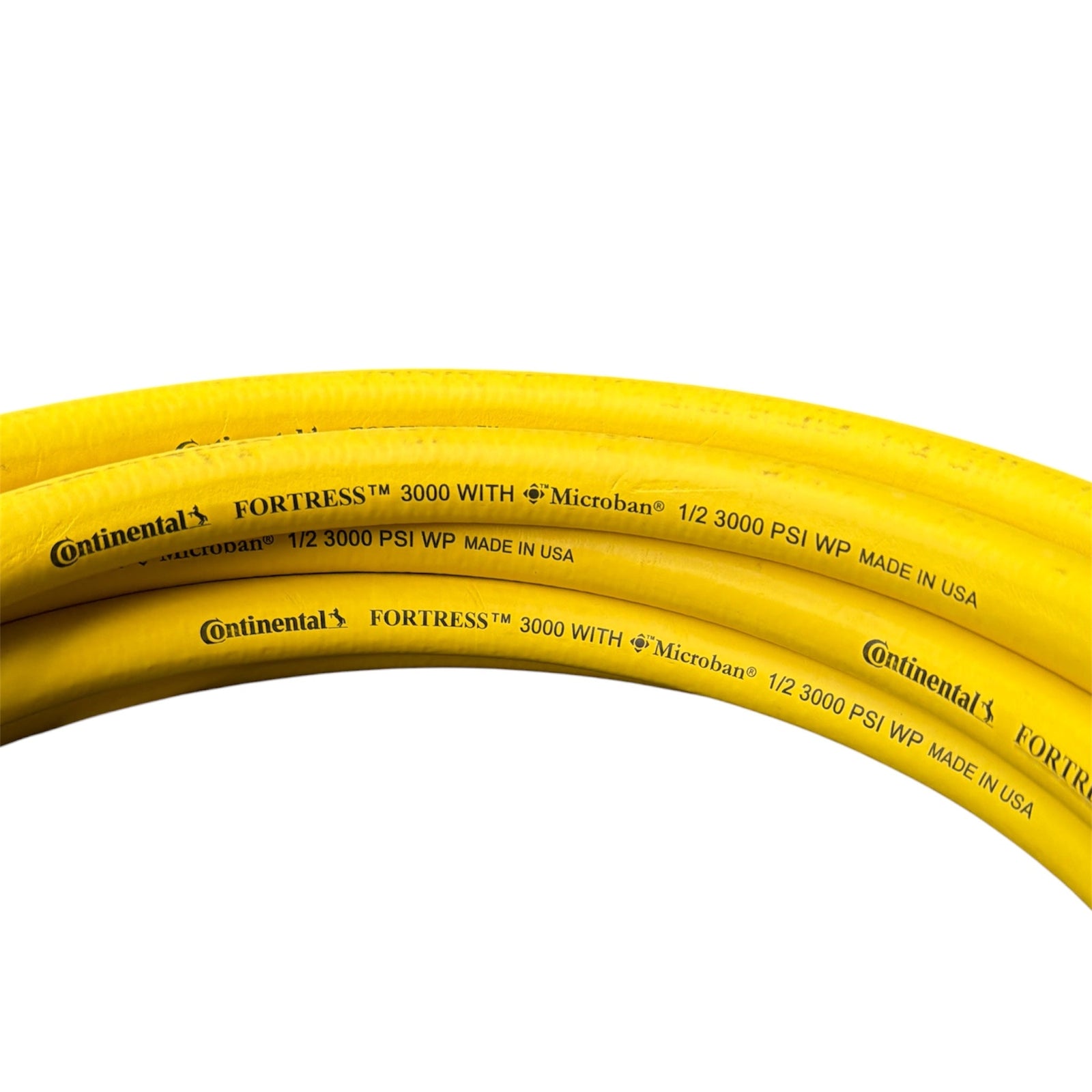 FORTRESS 3000 with Microban Yellow Food Washdown Hose - Hose Factory
