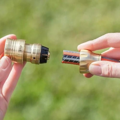 GARDENA 13mm Brass Water Stop Hose Connector - Hose Factory