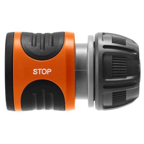 GARDENA Snap on Hose Connector with Stop Valve 13mm / 1/2" - Hose Factory