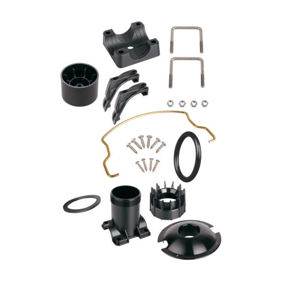HANSEN Irripod Pop Up Tapping Saddle Kit with U-Bolts 40mm components including saddle, screws, and fittings.