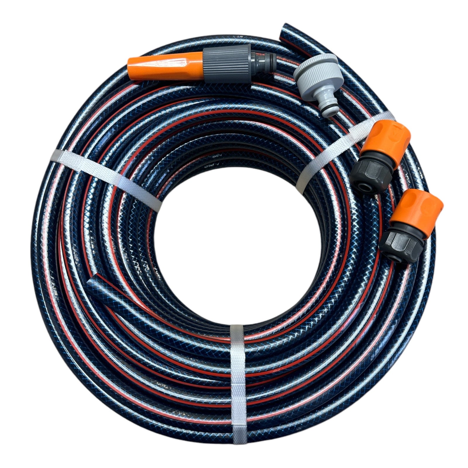 HOSE FACTORY OzFlex Garden Water Hose with Set Of Plastic Fittings 12mm - Hose Factory