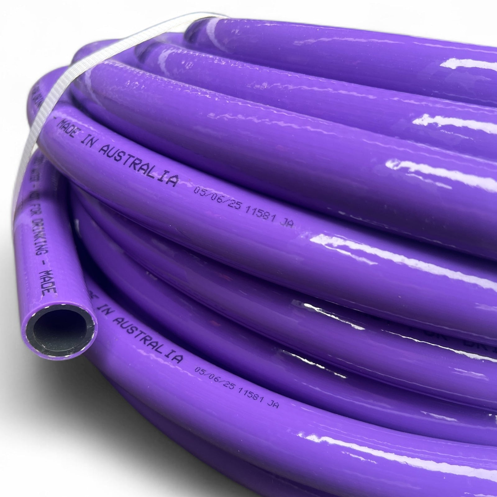 HOSE FACTORY Purple Grey Water Hose 18mm x 20m Clearance
