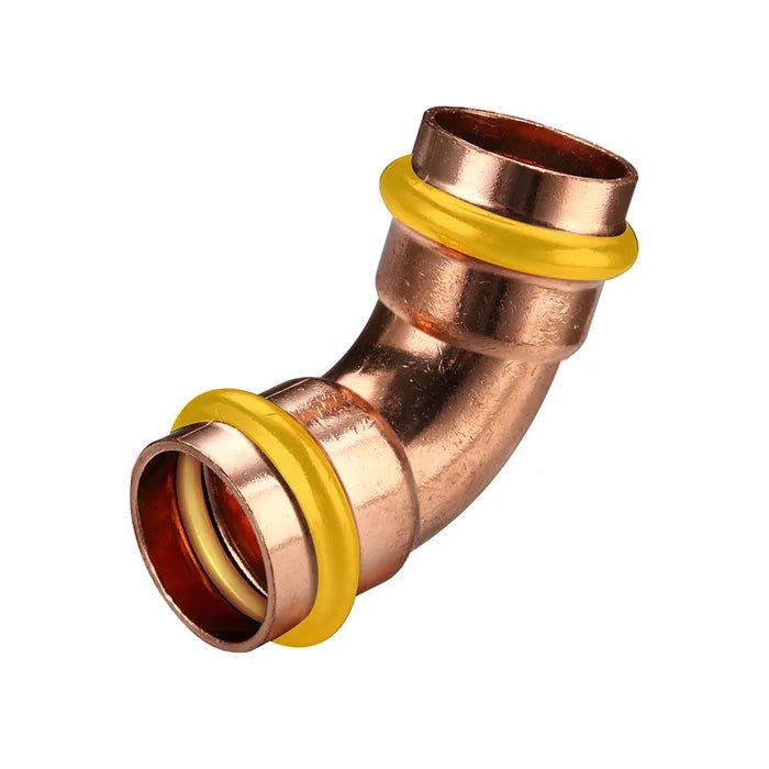 METPRESS Press Fit Gas Elbow 45° F & F - Copper - Hose Factory