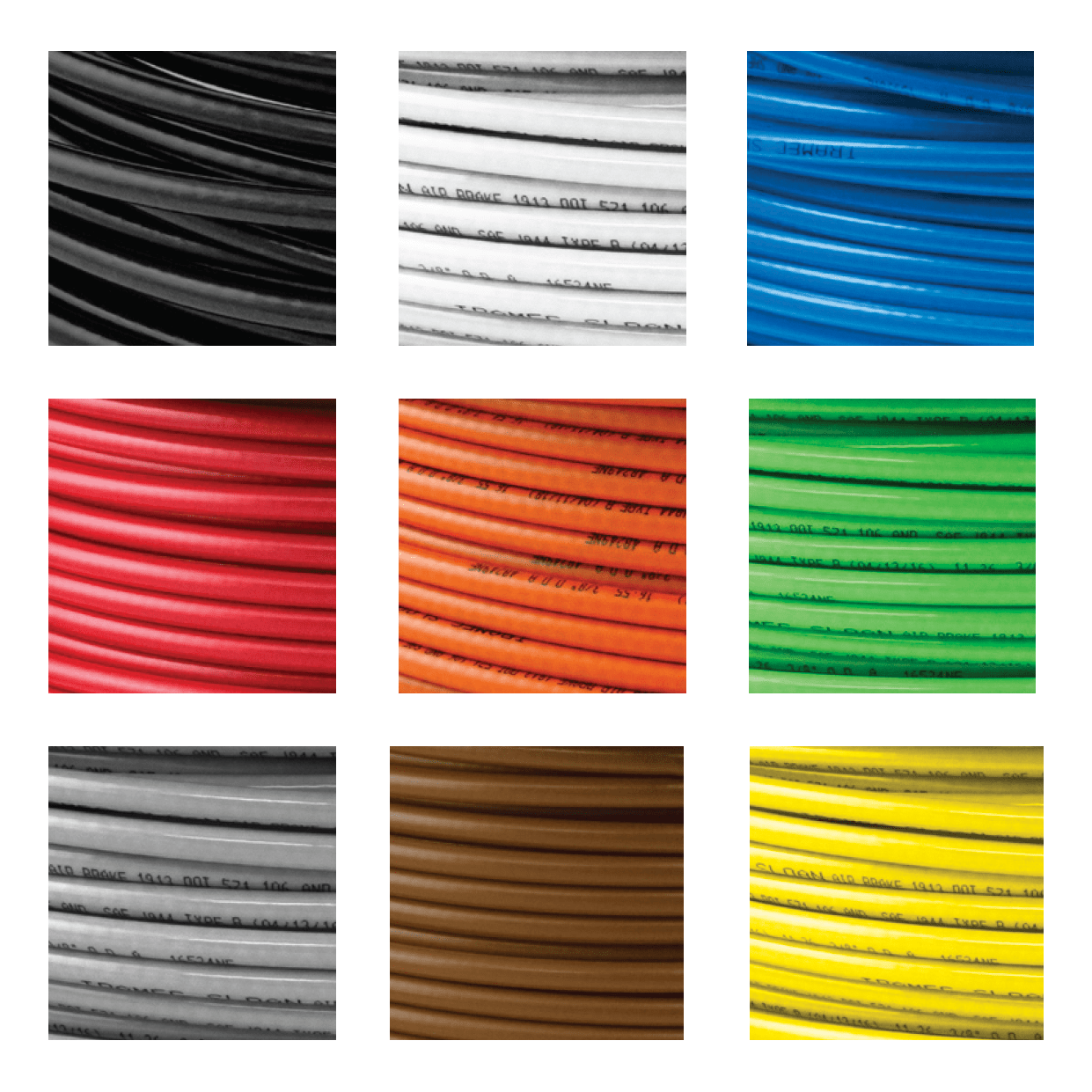 Nylon Air Brake Tubing Imperial - Hose Factory