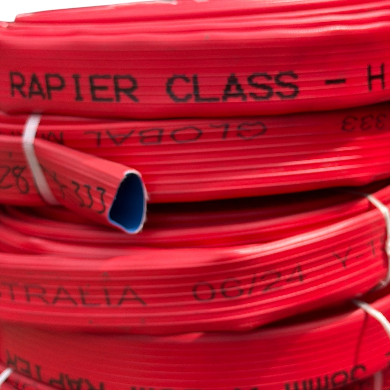Rapier Heavy Duty Fire & Potable Water Layflat Hose 38mm CLEARANCE - Hose Factory
