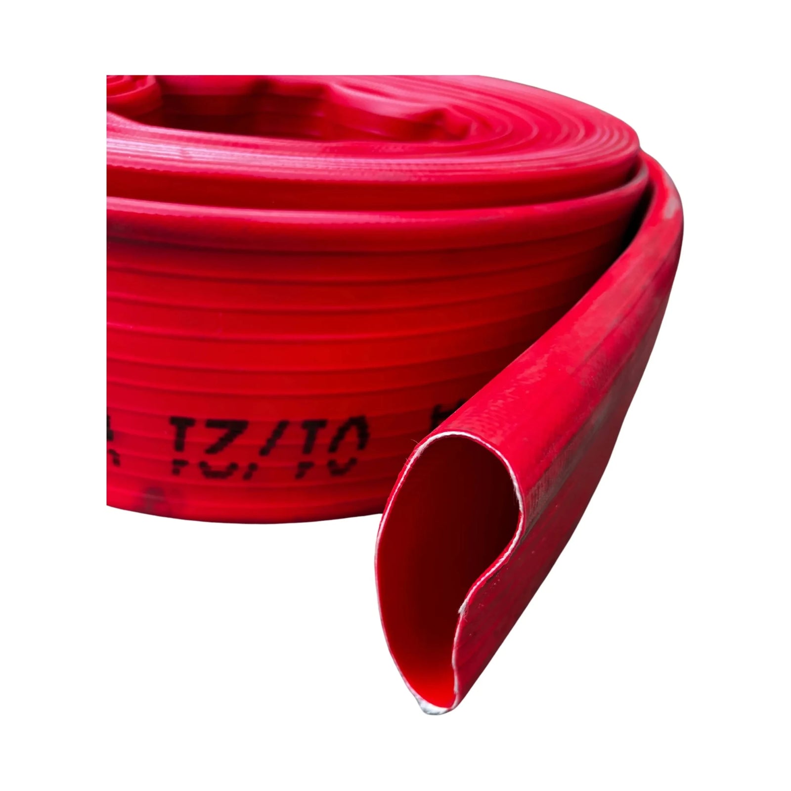 Rapier Heavy Duty Red Layflat Fire Hose Odd Lengths CLEARANCE STOCK Made in Australia - Hose Factory