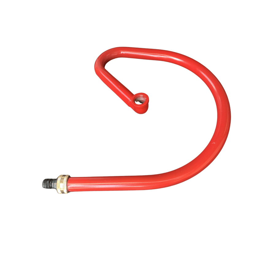 Round Red Metal Sprinkler Base