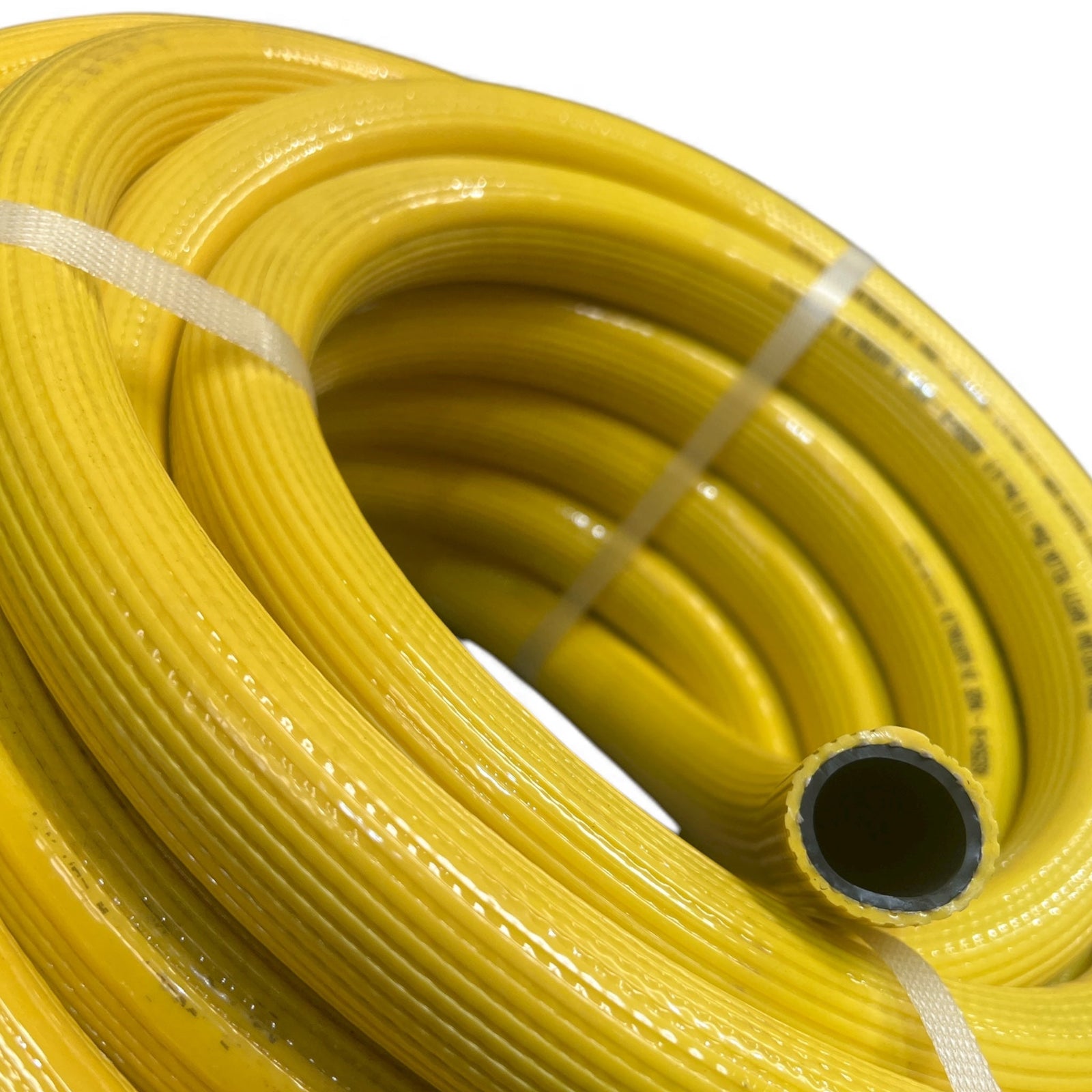 Yellow Safety / Fire Hose 20mm x 20m Clearance Stock - Hose Factory