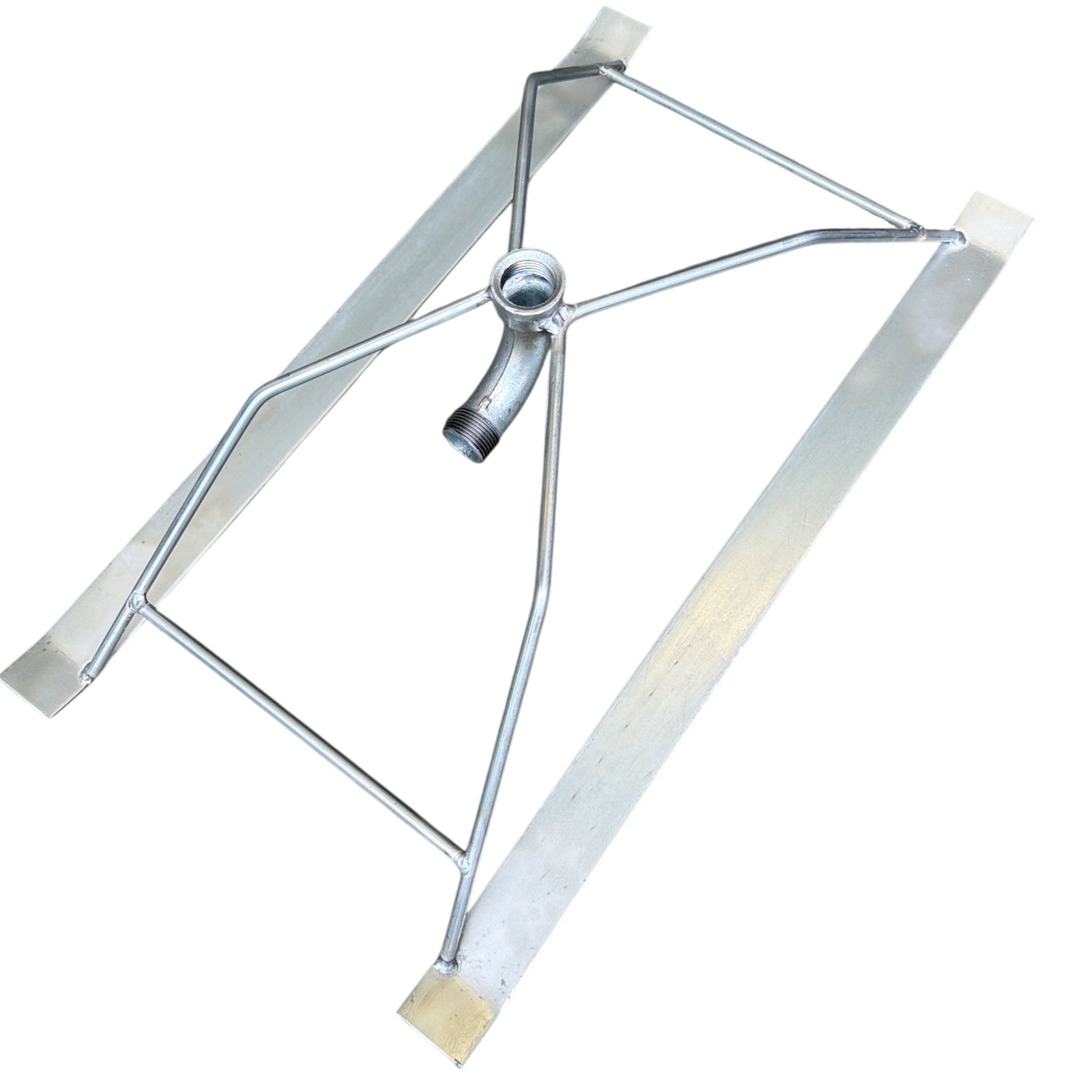 ZORRO Heavy Duty Galvanised Steel Sprinkler Base 25mm BSP