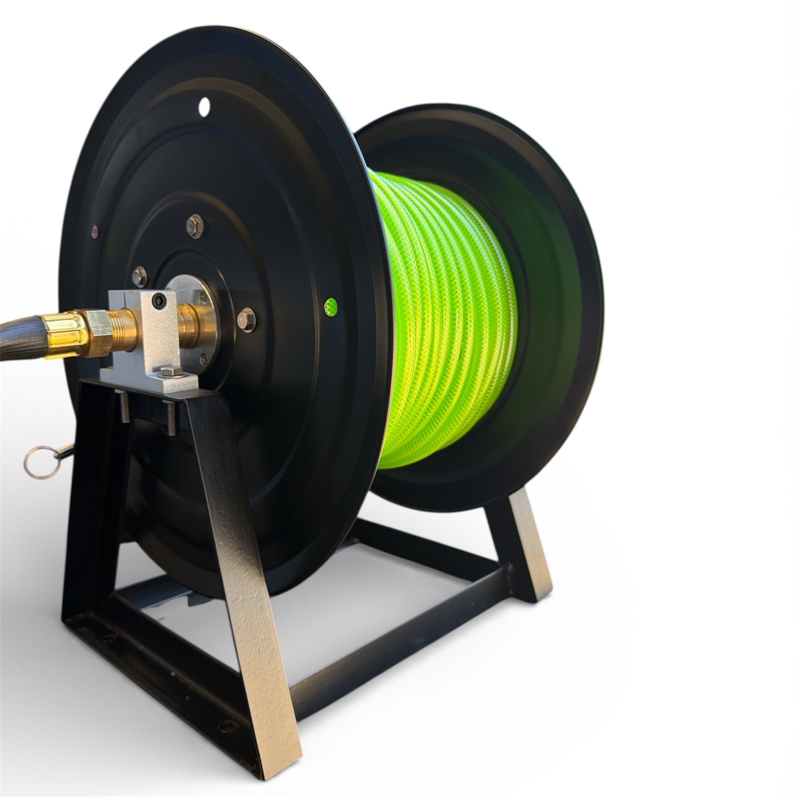 ZORRO Heavy Duty Mountable Reel with Barfell Aquamate Hose Bundle - Hose Factory
