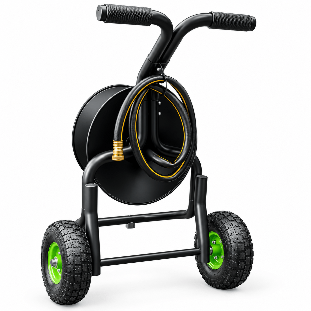 ZORRO Heavy Duty Steel 2-Wheel Hose Cart – Limited Edition - Hose Factory