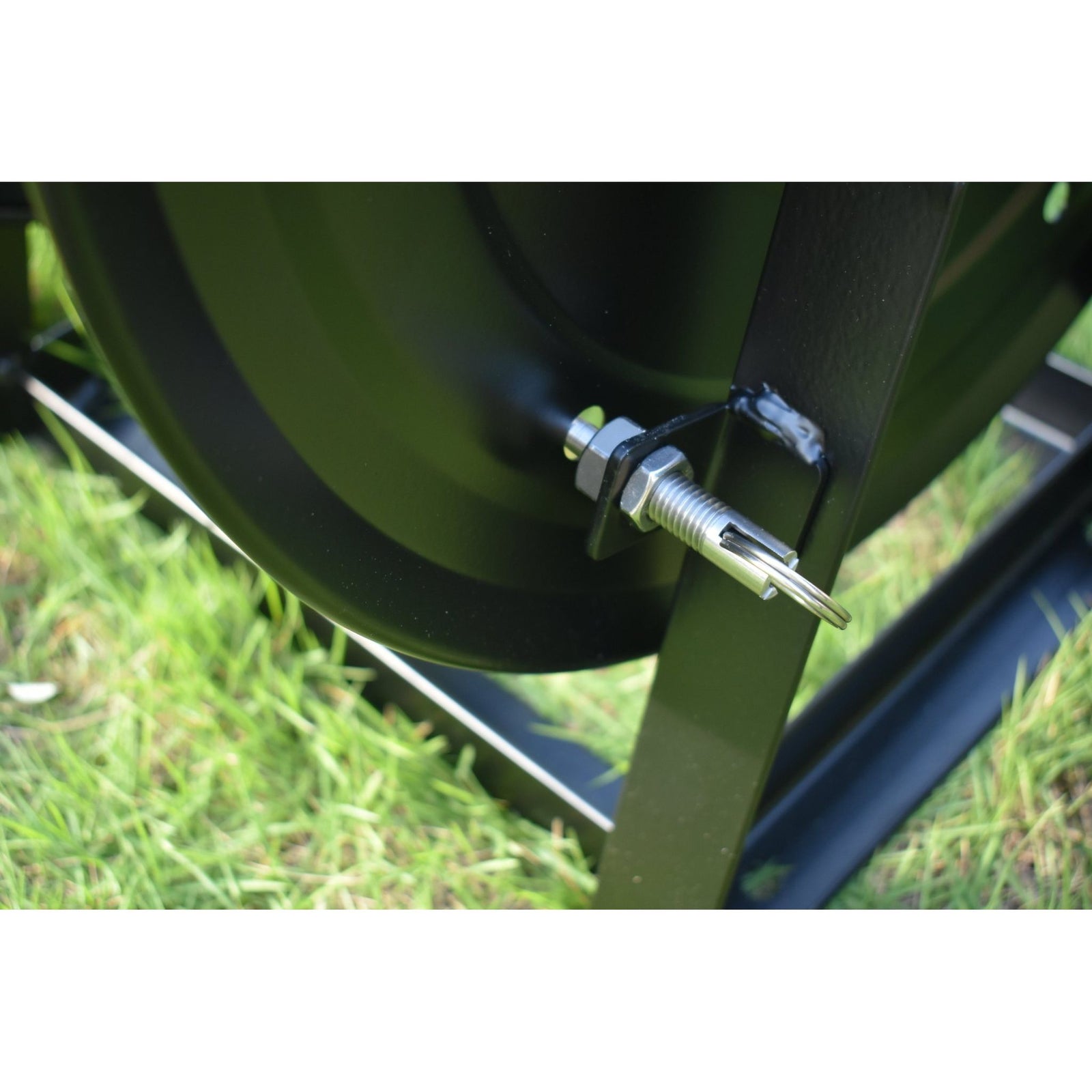 ZORRO Powder Coated Mountable Hose Reel with Stopper - Hose Factory