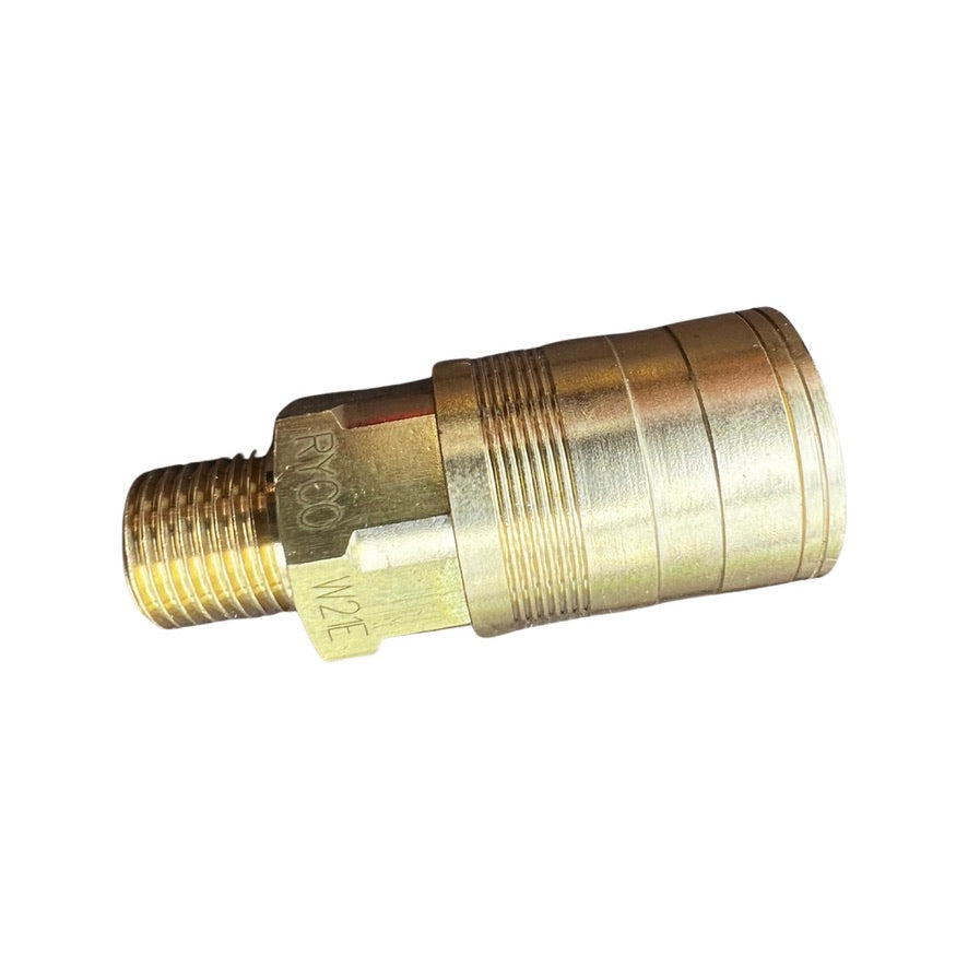 RYCO Genuine Brass 200 Series Male Coupling - Air Fitting