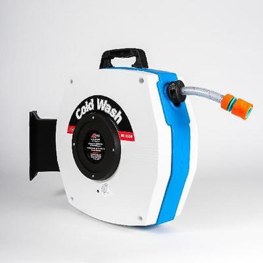 AK REELS Cold Wash 15 metre Auto Retractable Hose Reel