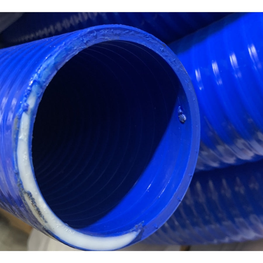 BLUE NITRILE / PVC 25mm Suction Hose in 20 metres