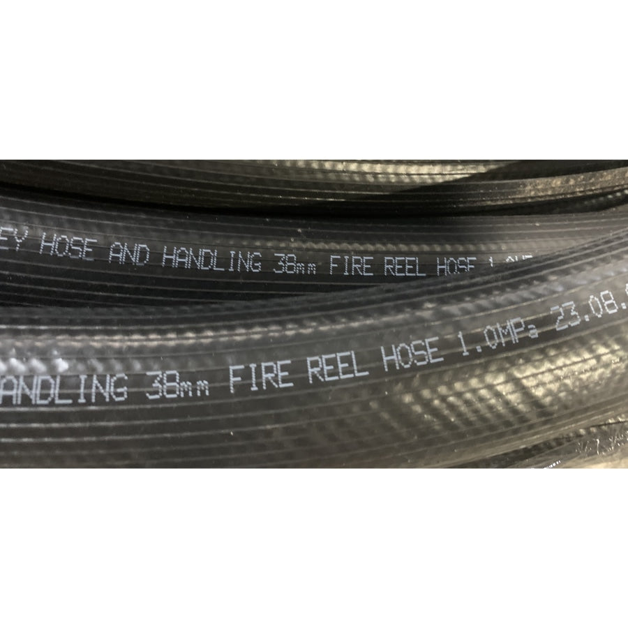 Fire Reel 20M Water Hose 38MM - 1 1/2" I.D. Suction & Delivery MADE IN AUSTRALIA Last 4