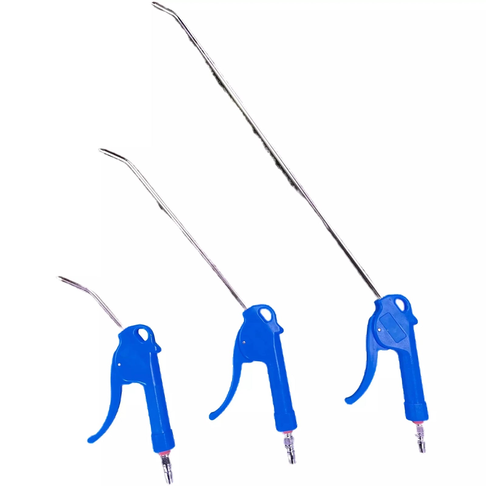 Air Blow Gun Angled Nozzle with 1/4" Male Nitto Adaptor in Various Sizes - Hose Factory