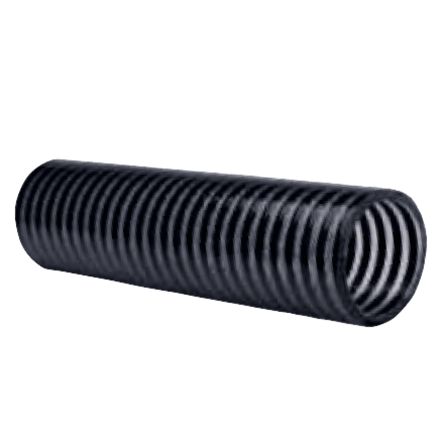 BARFELL Clear Black Air Seeder Suction Hose - Hose Factory