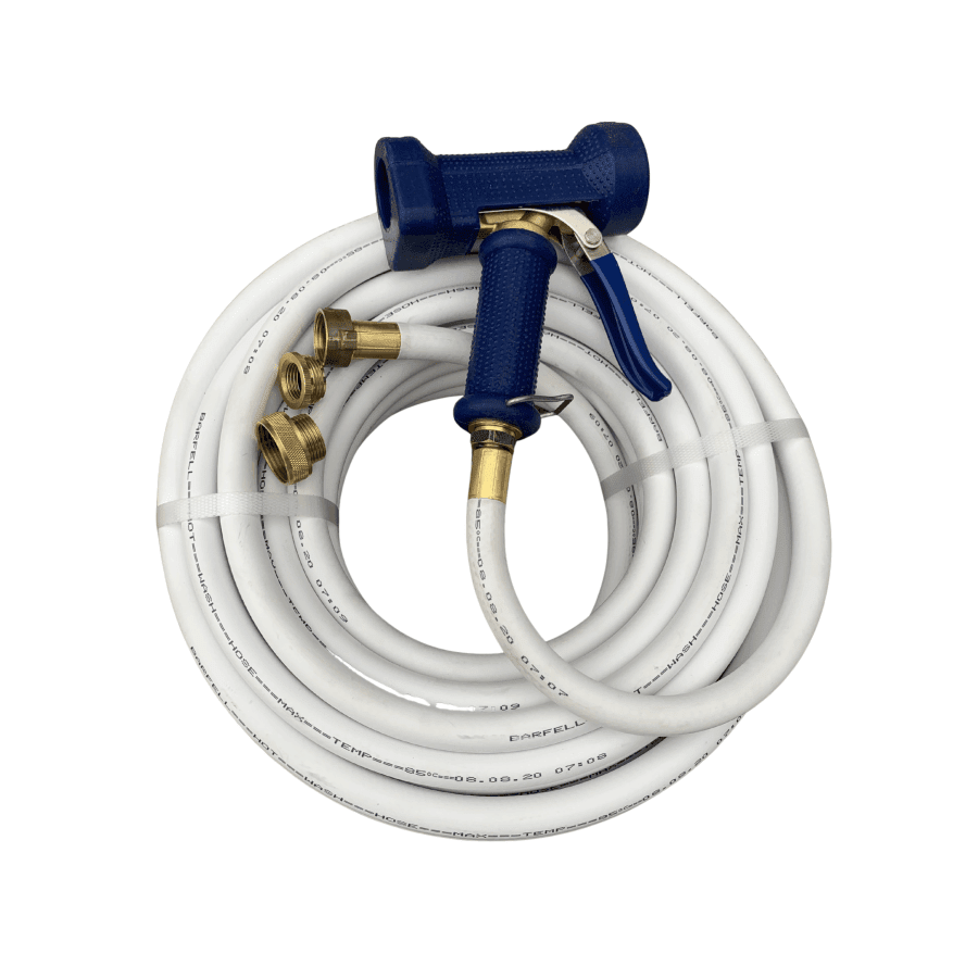 BARFELL High Pressure Hot Water Hose Brass Fittings Dixon Gun 12mm - Hose Factory