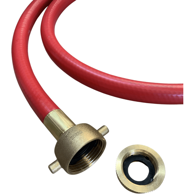 Zorro Retractable Reel with Barfell Hot Water and Air Hose 15m- Hose Factory