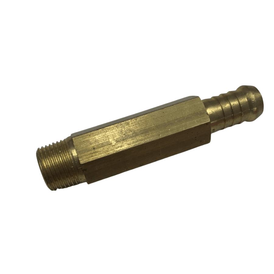 Brass Long 3 Hex Nipple 3/8 Bsp To 1/2 Barb Fittings