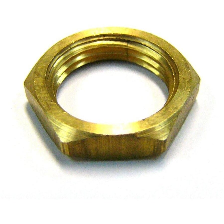 Hexagonal Lock Nut - Brass - Hose Factory