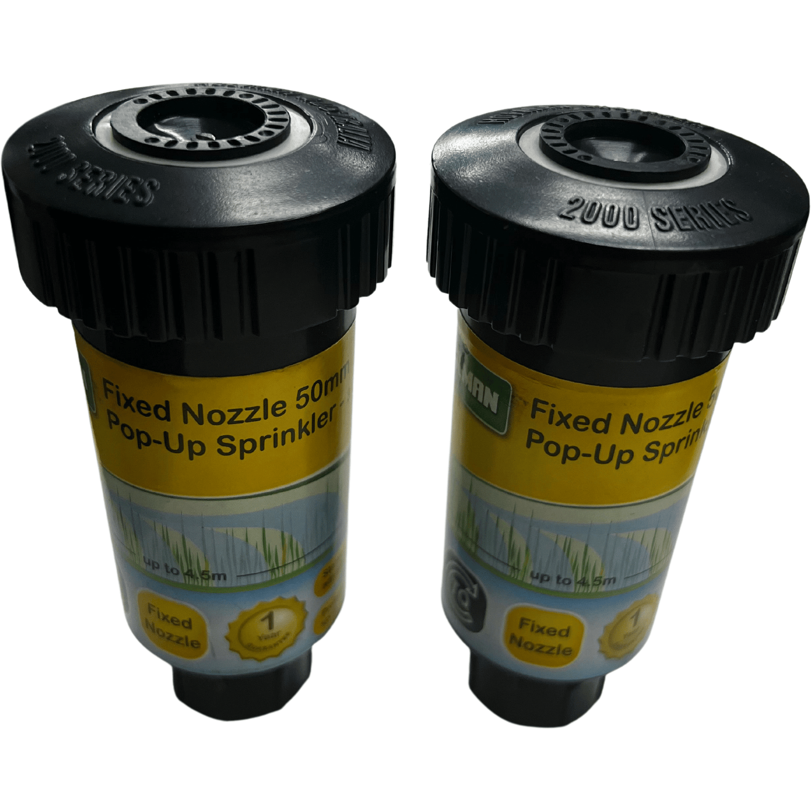Holman 50mm Fixed Nozzle Pop Up Sprinkler 3/4" Circle(QTY: 2) - Hose Factory