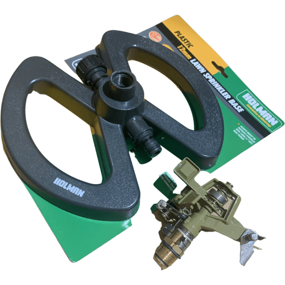 Impulse adjustable sprinkler with base 12mm - Hose Factory
