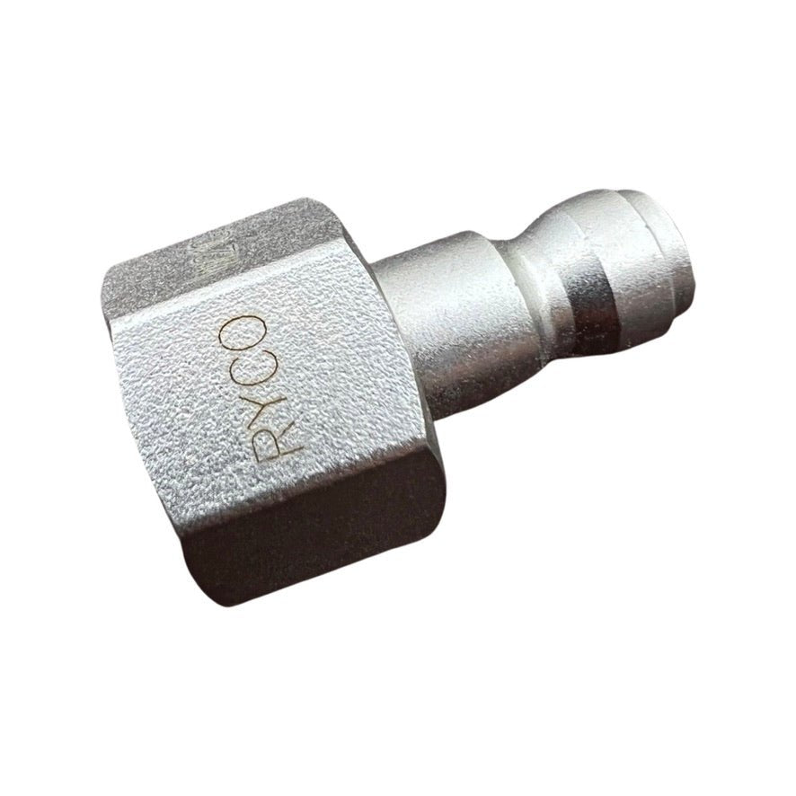 RYCO Genuine Steel Quick Connect Female Plug - Air Fitting - Hose Factory