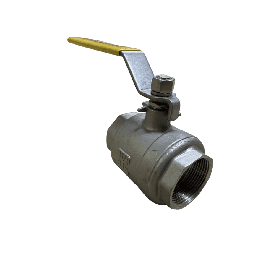 Stainless Steel Ball Valve 2 Piece Full Bore Clearance Stock - Hose Factory