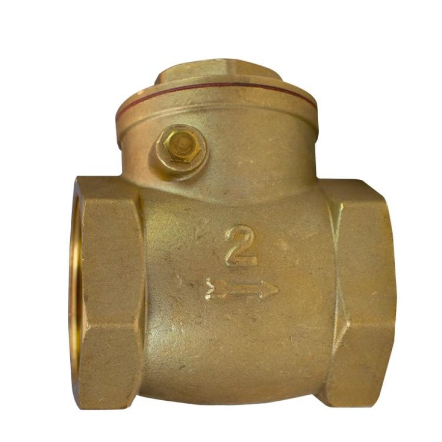 Swing Check Valve Brass BSP Female Thread Non Return Valve - Hose Factory