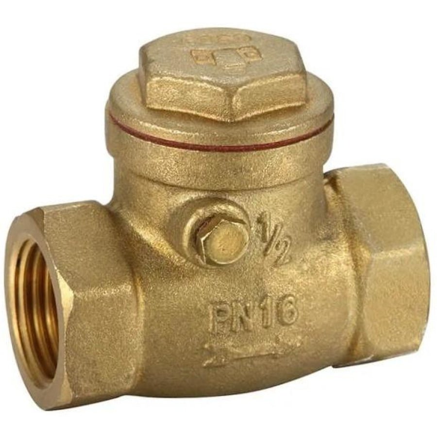 Swing Check Valve Brass BSP Female Thread Non Return Valve - Hose Factory