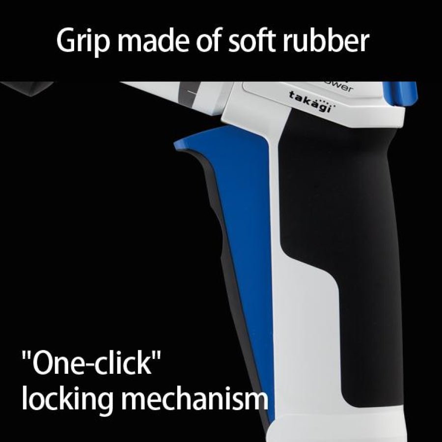 TAKAGI 6 Pattern Premium Garden Hose Nozzle WINNER OF PRODUCT DESIGN AWARD 2014 - Hose Factory