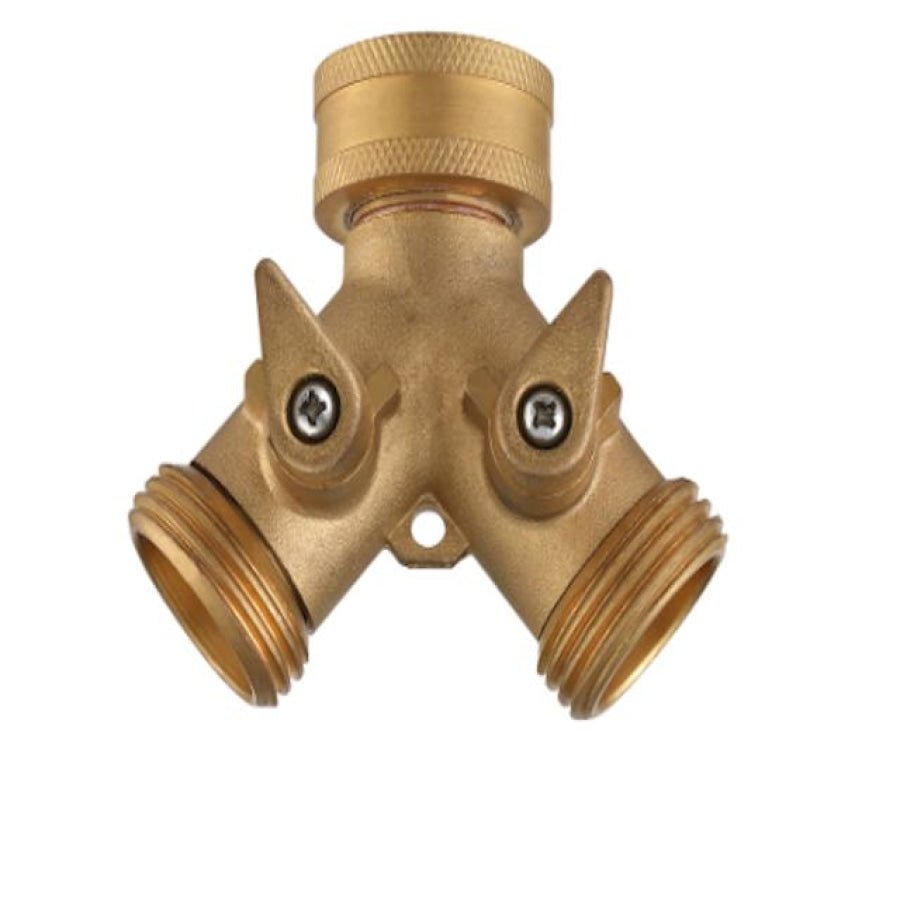 ZORRO Brass 2 Way Tap 3/4" Tap, 3/4" BSP Thread - Hose Factory